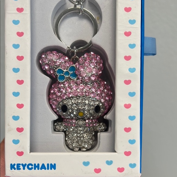 🩷 Hello Kitty Pink My Melody Collectable in Rhinestones 💎 - Picture 1 of 5